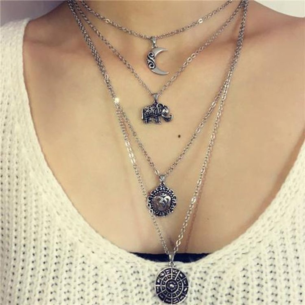 Bohemian Pendant Necklace - Picture 2 of 4
